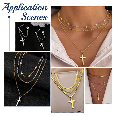 100Pcs 2 Colors Brass Pendants KK-UN0003-97-1
