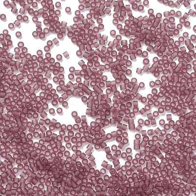 Frosted Colours Glass Seed Beads SEED-H003-06A-1