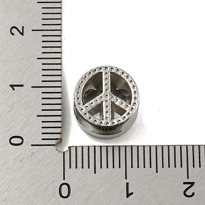 Tarnish Resistant 304 Stainless Steel Beads Rhinestone Settings LS-STAS-A091-07P-1