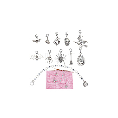 DIY Halloween Knitting Tool Sets HJEW-BC00026-1