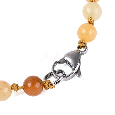 Natural Topaz Jade Flower Pendant Necklaces NJEW-N064-08D-1