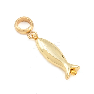 Brass European Dangle Charms PALLOY-JF04487-1