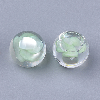 Transparent Acrylic Cabochons MACR-S361-12C-06-1