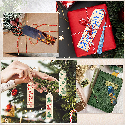 DIY Wood Bookmarks Making Kits WOOD-SP0001-21A-1