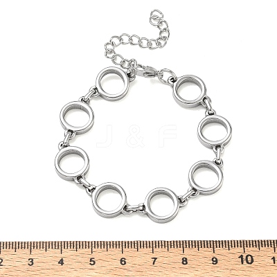 12MM 304 Stainless Steel Ring Link Chain Bracelets SA-CBA2696-23P-1