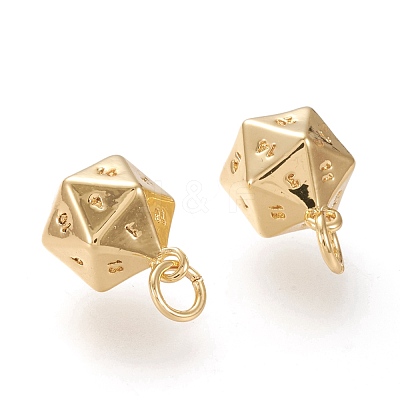 Brass Charms KK-F820-26G-1