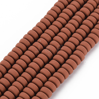 Handmade Polymer Clay Beads Strands CLAY-N008-136-1