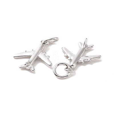 Rack Plating Brass Charms X-ZIRC-C042-09P-1