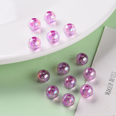 Transparent Acrylic Beads MACR-S370-B8mm-739-1