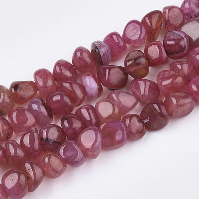 Natural Dragon Veins Agate Beads Strands X-G-S349-28F-1
