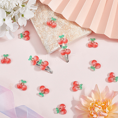 60Pcs Opaque Resin Cabochons DIY-SC0028-30B-1