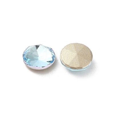 Glass Rhinestone Cabochons RGLA-P037-10B-D202-1