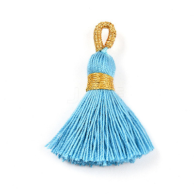 Polycotton(Polyester Cotton) Tassel Pendant Decorations FIND-N006-01B-1