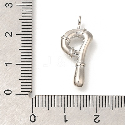 Rack Plating Brass Pendants KK-I722-08P-P-1