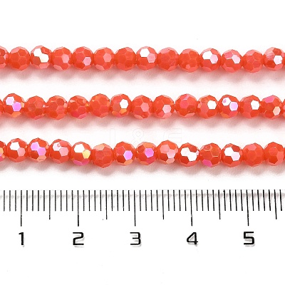 Opaque Glass Beads Stands EGLA-A035-P4mm-B03-1