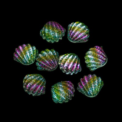 Luminous Transparent Resin Decoden Cabochons RESI-D013-16C-1