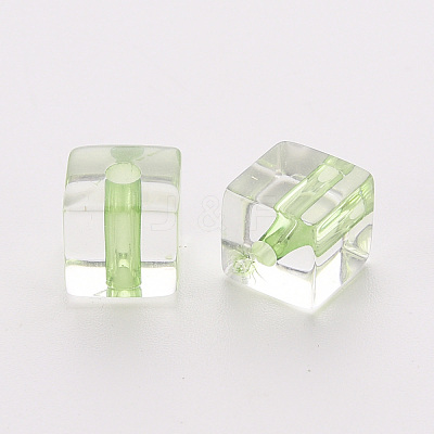 Transparent Acrylic Beads TACR-S154-12A-83-1