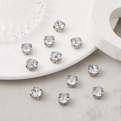 Square Sew on Rhinestone FIND-YW0003-10C-1