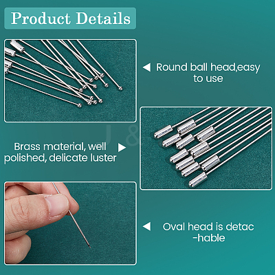 30Pcs Brass Lapel Pins KK-SC0007-12-1