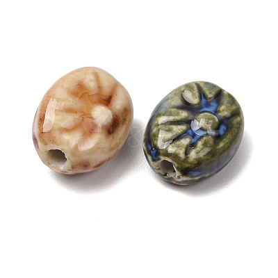 Vintage Handmade Porcelain Beads PR-CBAB68F-01-1