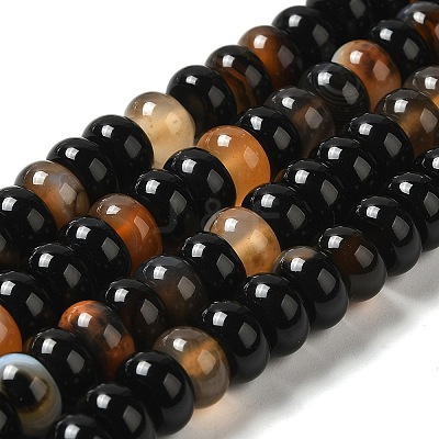 Natural Agate Beads Strands G-H295-C03-05-1