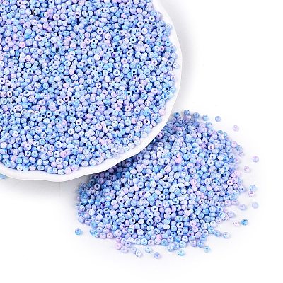 Picasso Glass Seed Beads GL-N001-01A-02-1