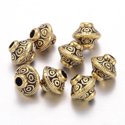 Tibetan Style Spacer Beads X-GLF1152Y-1