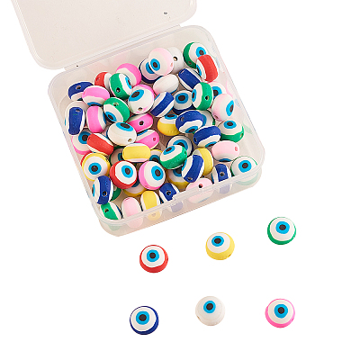 Handmade Polymer Clay Beads CLAY-CJ0001-40-1