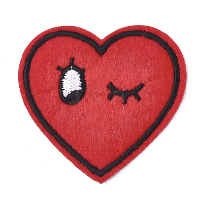 Computerized Embroidery Cloth Iron On Patches FIND-T030-032-1