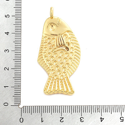Brass Pendants X-KK-H073-04G-1