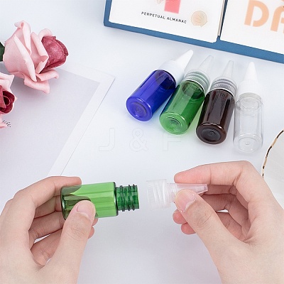 Plastic Glue Bottles Sets DIY-BC0002-48-1