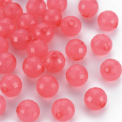 Transparent Acrylic Beads TACR-S153-42E-03-1
