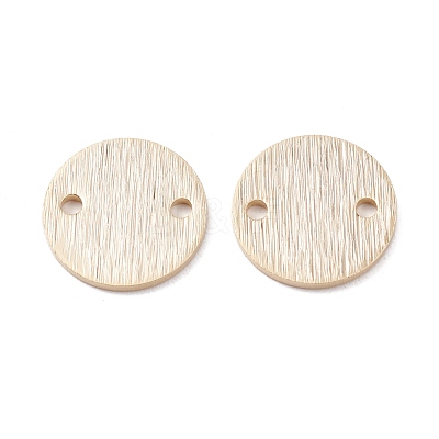 Brass Link Connectors KK-K253-09C-01G-1
