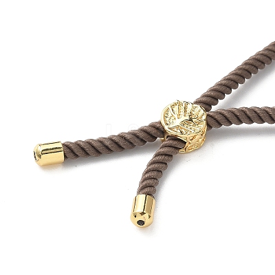 Cotton Cord Bracelet Making KK-F758-03-06-G-1
