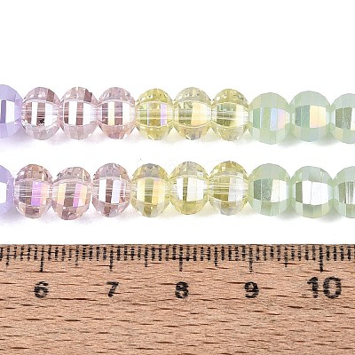 Electroplate Mixed Styles Glass Beads Strands EGLA-N022-14A-A02-1