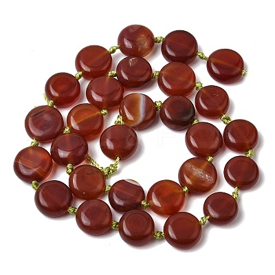 Natural Carnelian Beads Strands G-H342-A02-02-1