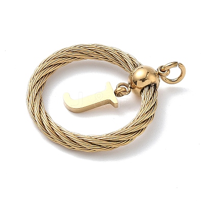 304 Stainless Steel Pendants STAS-D154-01J-G-1