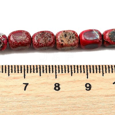 Natural Imperial Jasper Beads Strands G-E444-54-01-1