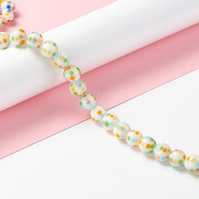 Handmade Lampwork Beads Strands LAMP-D015-11A-1