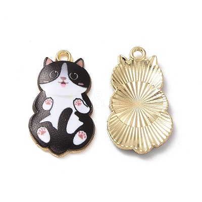 Alloy Enamel Pendants FIND-E031-02-M-1