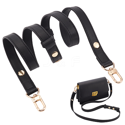Adjustable PU Imitation Leather Bag Straps PURS-WH0005-50KCG-1