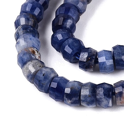 Natural Sodalite Beads Strands G-Q606-46A-03-1