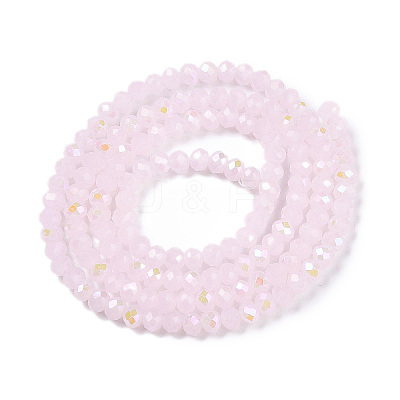 Electroplate Glass Beads Strands EGLA-A044-J2mm-L02-1