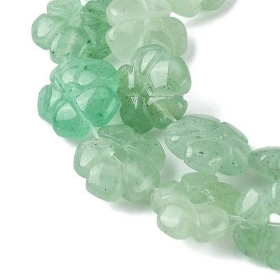 Natural Green Aventurine Beads Strands G-H023-B13-01-1