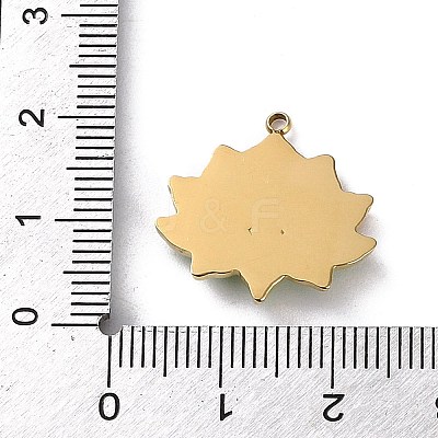 304 Stainless Steel Enamel Pendants STAS-Z146-02G-01-1