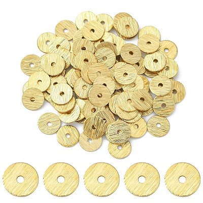 Brass Spacer Beads KK-YW0001-46-1