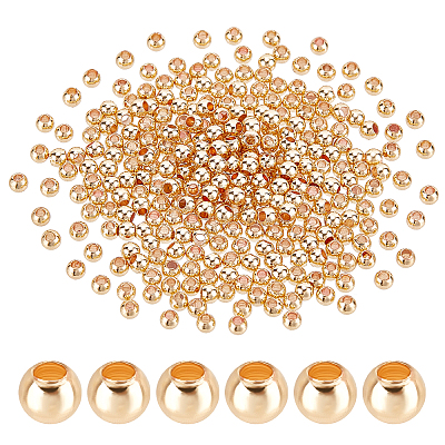 Brass Beads KK-PH0004-24A-1