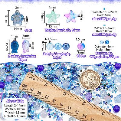 Glass Beads GLAA-NB0001-85-1