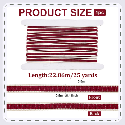 25Yards Polyester Ribbon OCOR-PH00006-24C-1