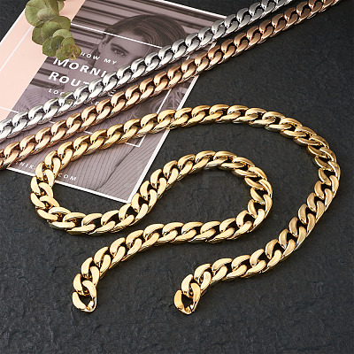 Handmade Plastic Curb Chains AJEW-FW0001-01-1